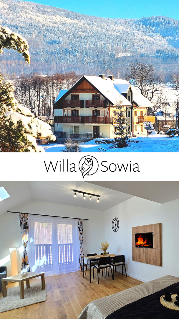 Apartament z balkonem nad g&oacute;rskim potokiem zachwycający widok na g&oacute;ry